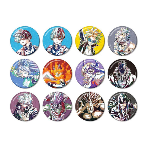 『僕のヒーローアカデミア』トレーディング Ani-Art 第6弾 グリッター缶バッジ ver.D(単位/BOX)【202508再販】